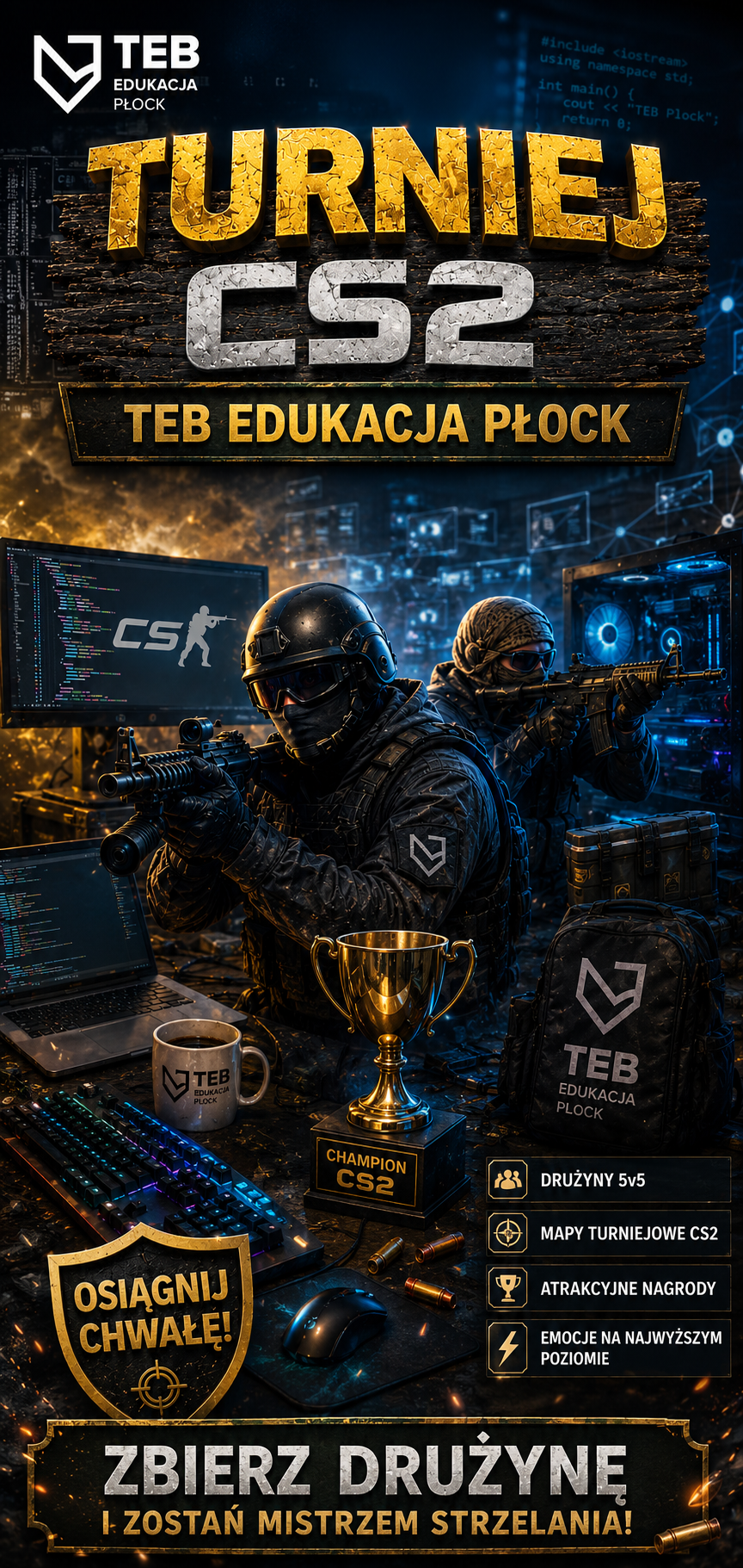 Baner turnieju CS2